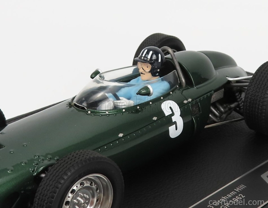 Gp-replicas BRM F1 P57 Brm Team N 3 Graham Hill 1:18, tmavě zelená