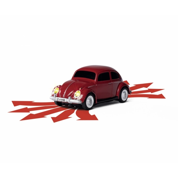 RC auto Volkswagen Beetle 1:87, červená