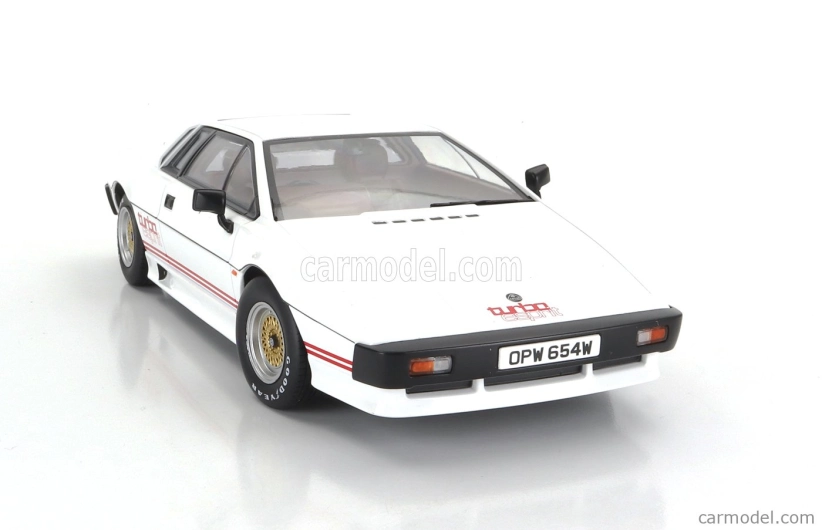 Kk-scale Lotus Esprit Turbo 1981 1:18 Bílá