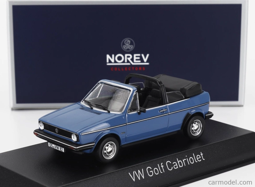 Norev Volkswagen Golf Cabriolet Open 1981 1:43 Blue