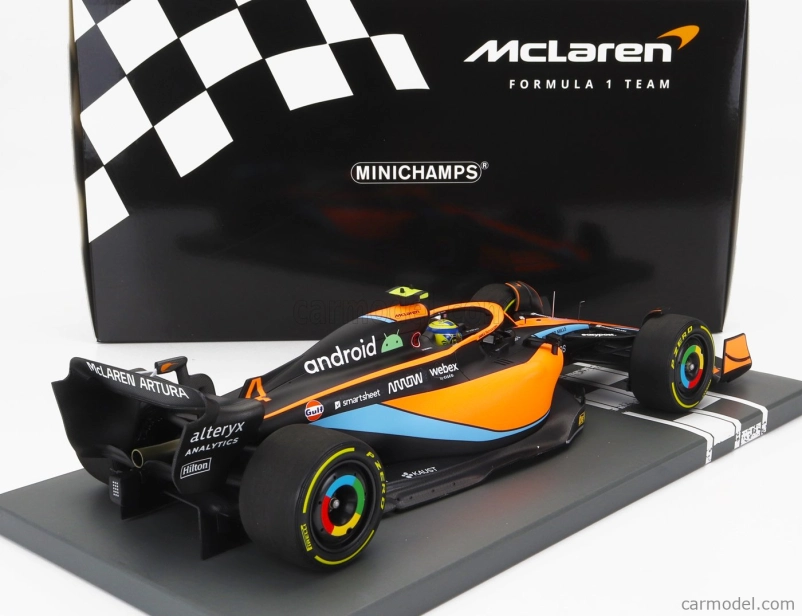 Minichamps Mclaren F1 Mcl36 Mercedes Team Mclaren N 4 1:18, oranžová