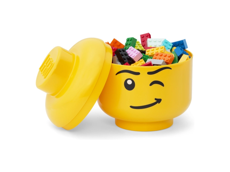 LEGO úložná hlava malá - snehuliak