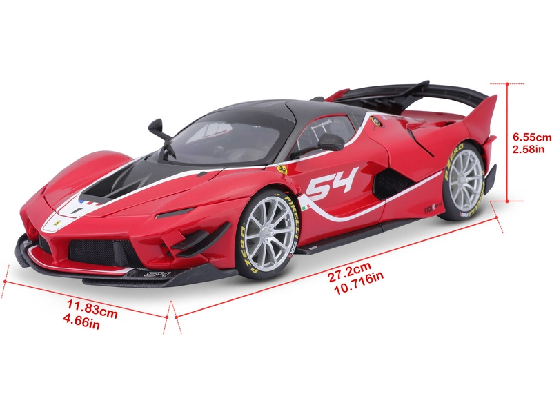 Bburago Signature Ferrari FXX-K EVO 1:18 červená