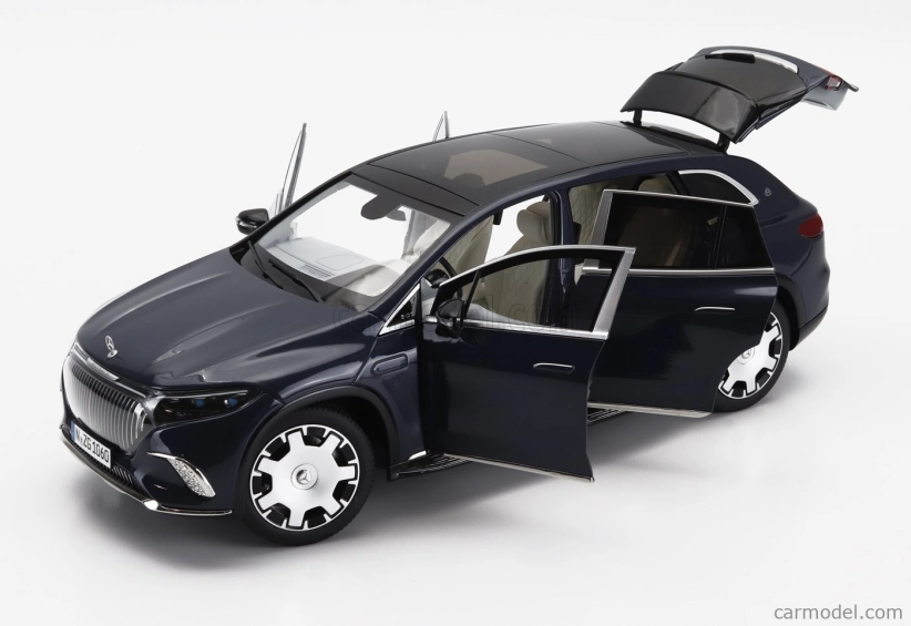 Nzg Mercedes benz Maybach Eqs 680 (z296) Suv 2024 1:18 Soldalith Blue