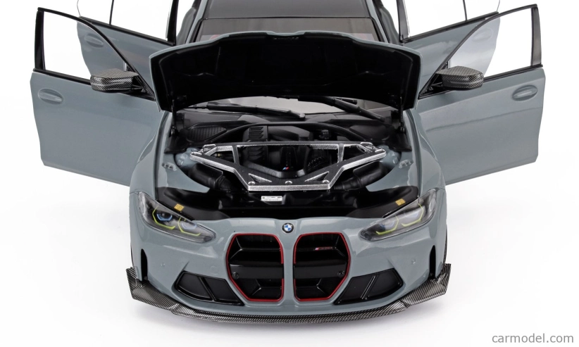 Minichamps BMW radu 3 M3 Cs 2023 1:18 Grey Met