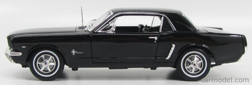 Welly Ford usa Mustang 1/2 Hard-top 1964 1:18 Black