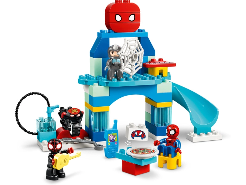 LEGO DUPLO - Spideyho tým a pavoučí základna