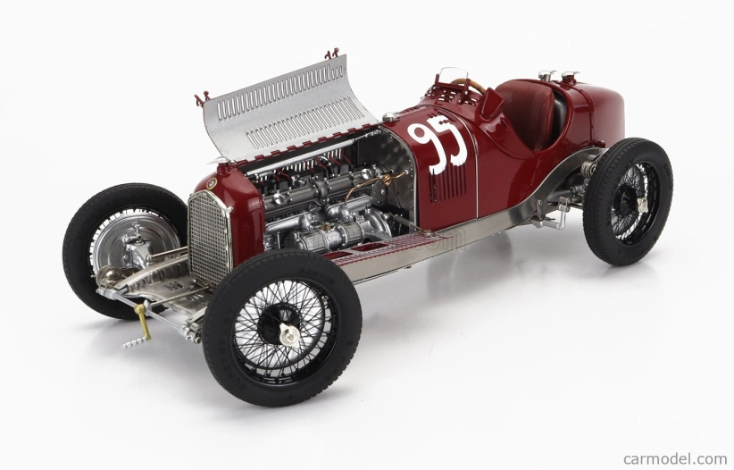 Cmc Alfa romeo F1 P3 N 95 Winner Klausenrennen Gp 1932 Rudolf Caracciola 1:18 červená