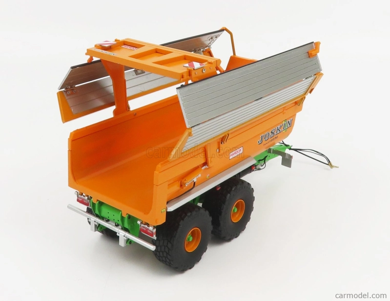 Universal hobbies Joskin Silo-cargo Transktp 22/50 Uzavretý príves pre traktor 2004 1:32 Oranžová strieborno-zelená