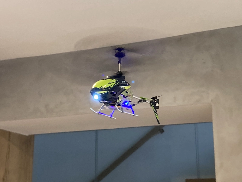 RC vrtulník WL Toys S929, červená
