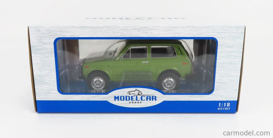 Mcg Lada Niva 1600 (váza 2121) 1977 1:18 Zelená