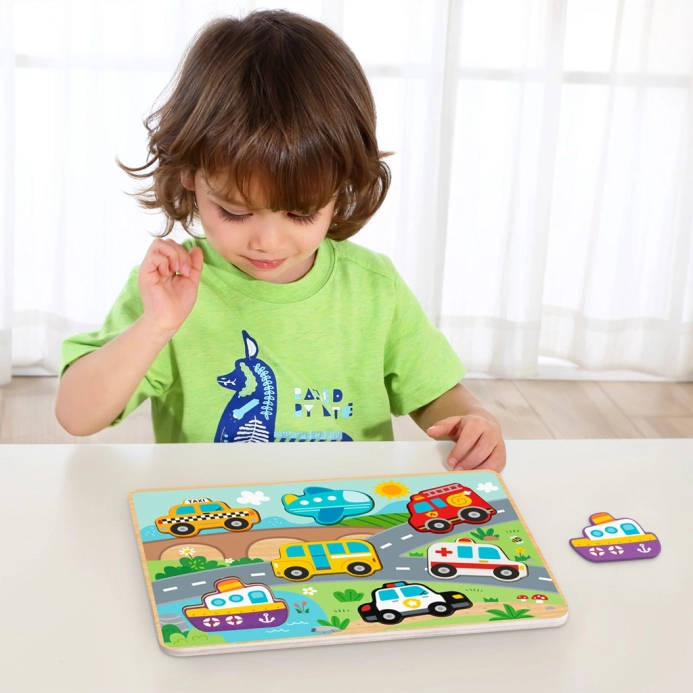 2Kids Toys Vkladacie puzzle Transport