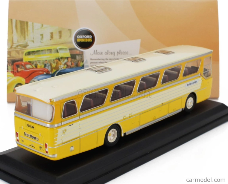 Oxford-models Alexander-dennis M-type Autobus 1975 1:76 Žlutý Krém