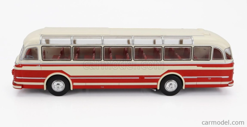 Edicola Bussing U9 5000 Tu Bus Nemecko 1971 1:43 krémovo červená