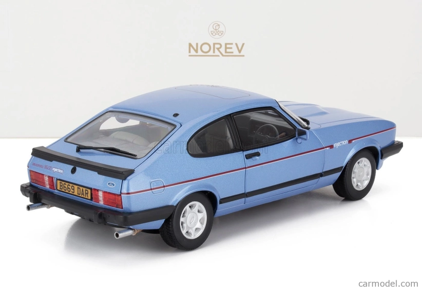 Norev Ford england Capri Mkiii 2.8 Injection Rhd 1984 1:18 Light Blue Met
