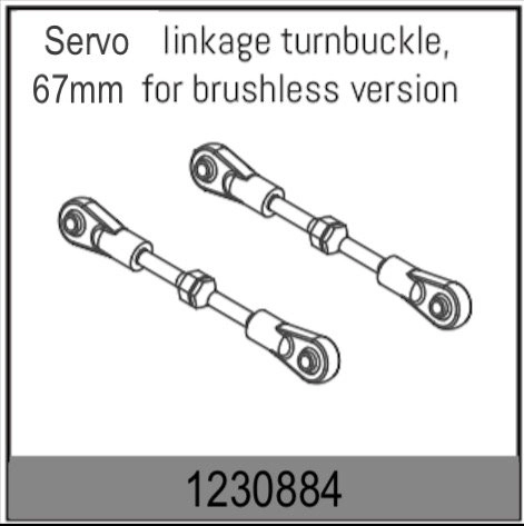 1230884 - Servo Turnbuckles 59-67mm (2)