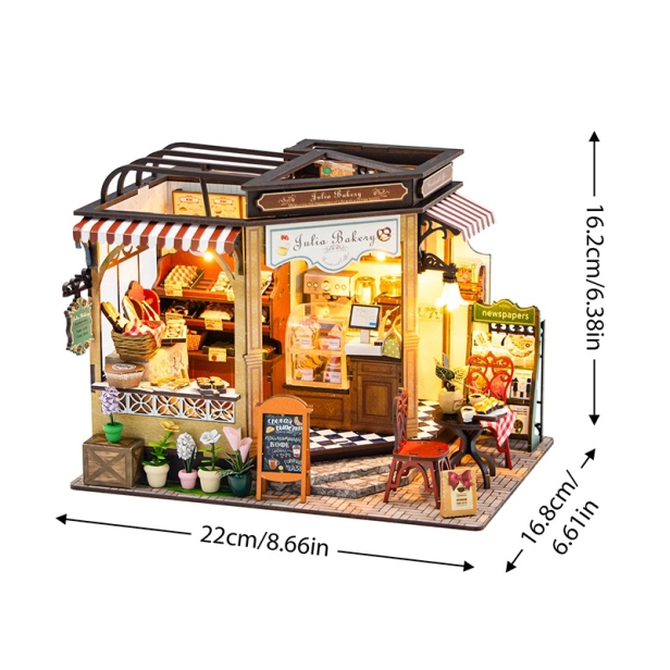 2Kids Toys Domček pre miniatúry Julia's Bakery