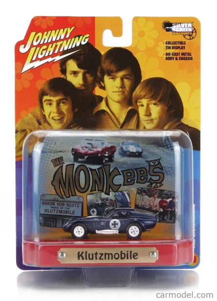 Johnny lightning Ford usa Shelby Cobra 1966 - Klutzmobile - The Monkees 1:64 Blue White