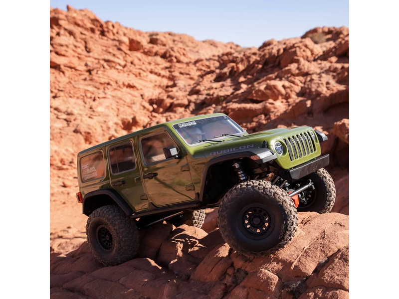 RC auto Axial SCX6 Jeep JLU Wrangler 1:6 4WD RTR zelená