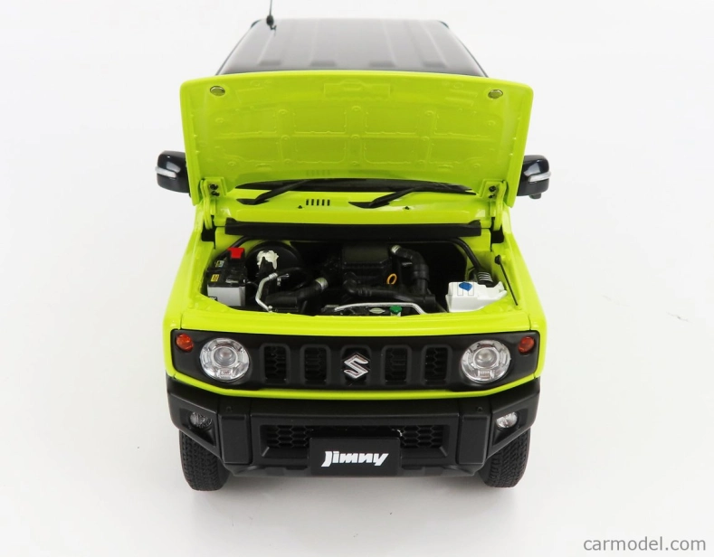 Autoart Suzuki Jimny Jb64 Lhd 2018 1:18 Kinetic Yellow Black Pearl