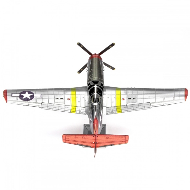 Ocelová stavebnice P-51D Mustang