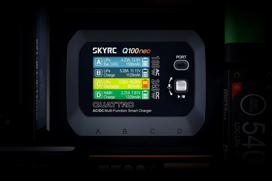 SKY RC Q100 neo nabíječ 4x60W