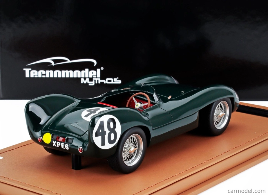 Tecnomodel Lotus Mark Ix N 48 24h Le Mans 1955  C.chapman - R..flockart 1:18 Britská Závodní Zelená