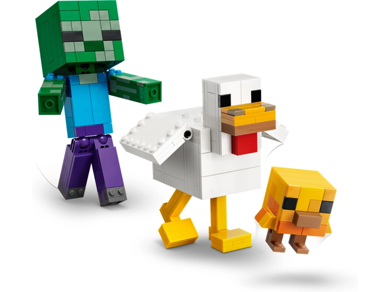 LEGO Minecraft - Kuřecí žokej