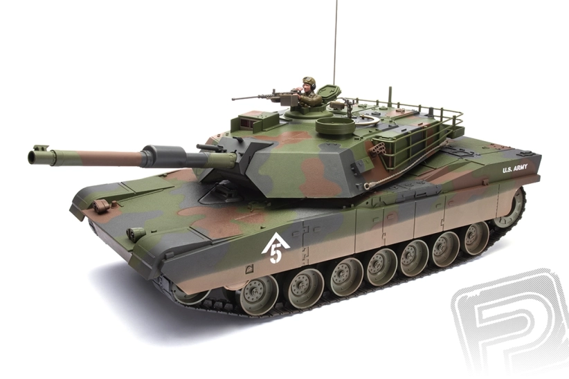 M1A1 Abrams 1:16, RC tank 2,4GHz