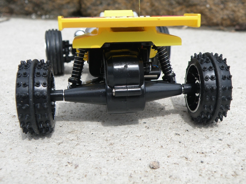 Mini Buggy Kart, žltá, 27 MHz