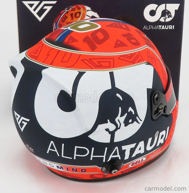Mini helmet Bell helma F1 At02 Honda Ra620h Team Alpha Tauri N 10 1:2