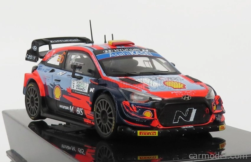 Ixo-models Hyundai I20 Coupe Wrc Mobis N 6 Rally Monza 2021 D.sordo - C.carrera 1:43 2 Tones Blue Red