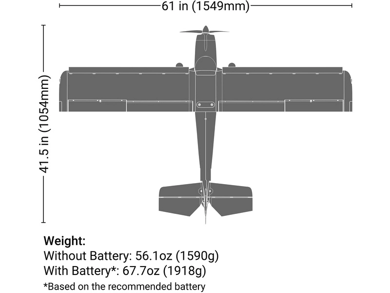 E-flite Timber 1.5m 10th Anniversary Special Edition AS3X SAFE Select BNF Basic