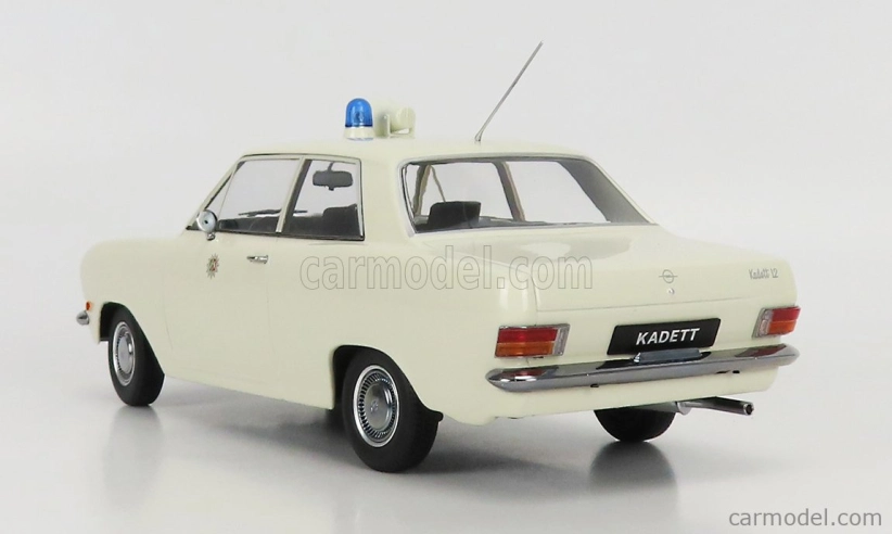 Kk-scale Opel Kadett B Police 1972 1:18 Bílá