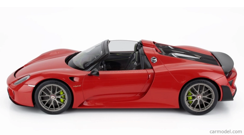 Autoart Porsche 918 Spyder Weissach Package 2013 1:12 červená