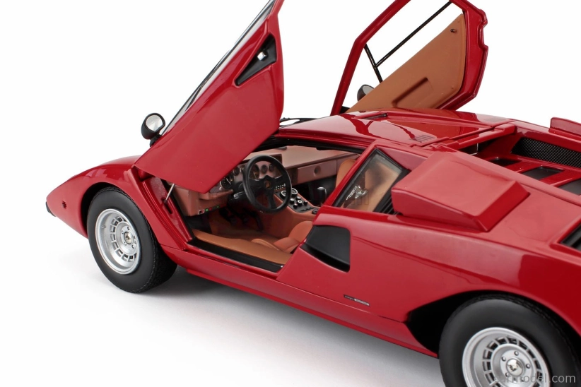 Kyosho Lamborghini Countach Lp400 1974 1:18 Červená