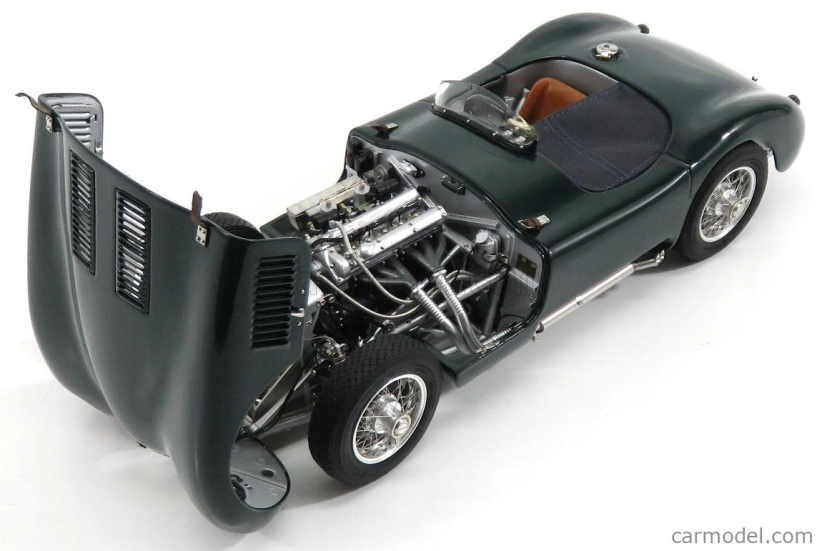 Cmc Jaguar C-type Spider Street Version 1952 1:18 British Racing Green