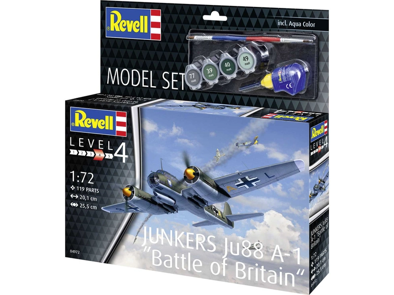 Revell Junkers Ju88 A-1 Bitka o Britániu (1:72) (súprava)