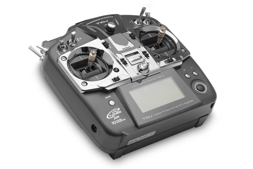 Futaba 10J, prijímač R3008SB (režim 1)