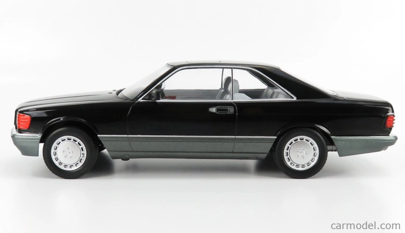 Mercedes benz triedy S 560sec (c126) Coupe 1985 1:18 čierna