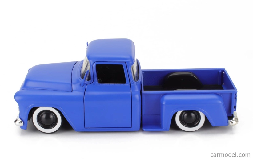 Jada Chevrolet Pick-up Stepside Custom 1955 1:24 Matt Blue