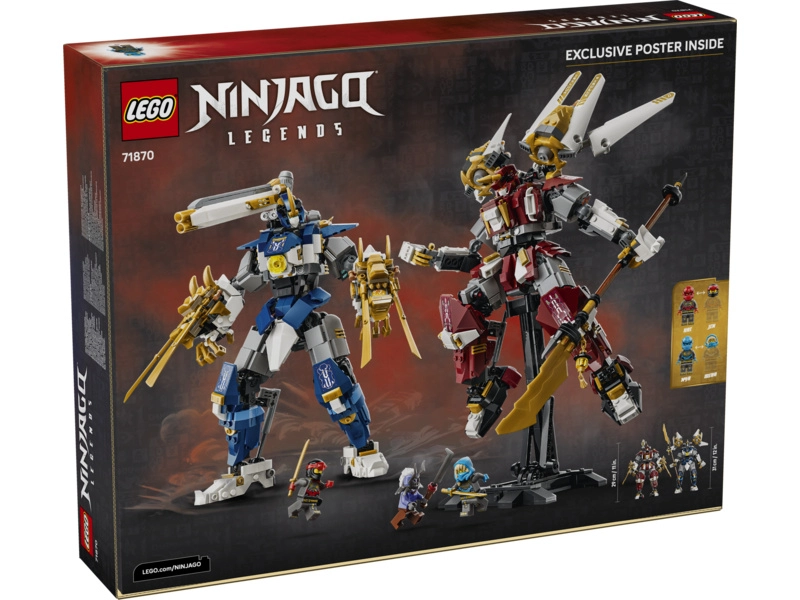 LEGO Ninjago - Dvojice titánských robotů
