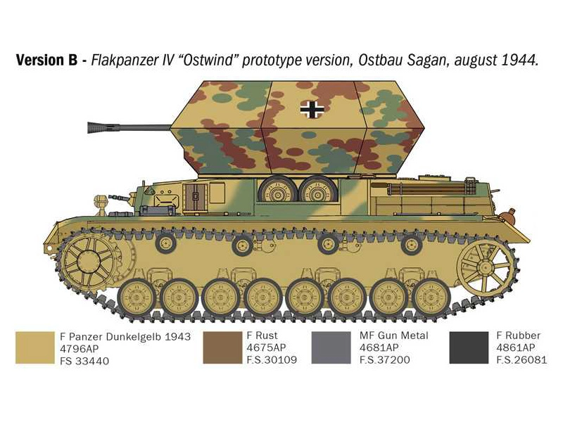 Italeri Flakpanzer IV Ostwind (1:35)