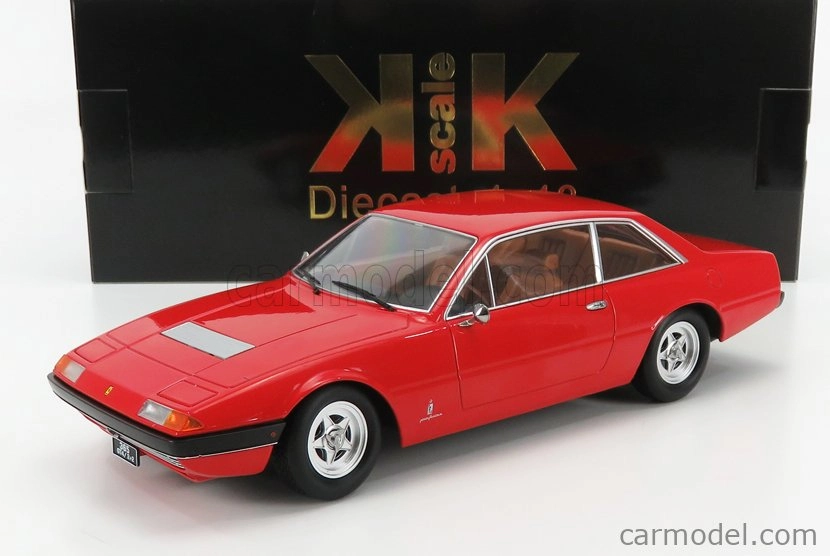 BAZAR-Kk-scale Ferrari 365 Gt4 2+2 1972 1:18 Red