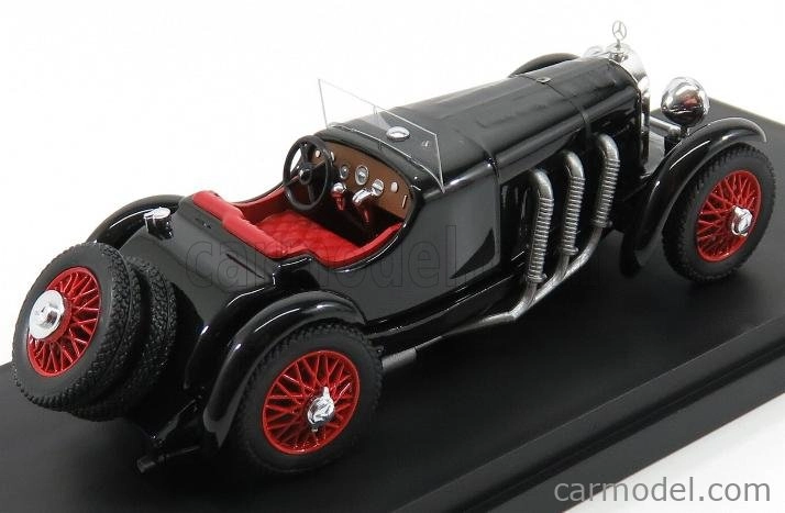 Rio-models Mercedes Benz Ssk Super Sport Kurz 1928 - Exkluzívny model auta 1:43 Black