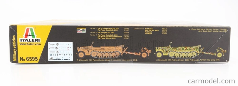 Italeri Tank 10 Demag D7 Truck Cingolato Military 1945 1:35 /