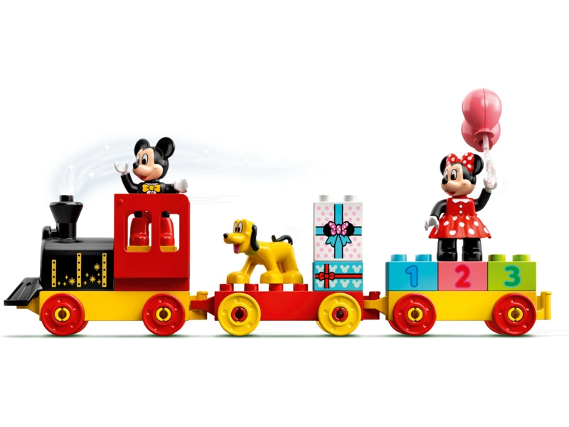 LEGO DUPLO – Narodeninový vlak Mickeyho a Minnie