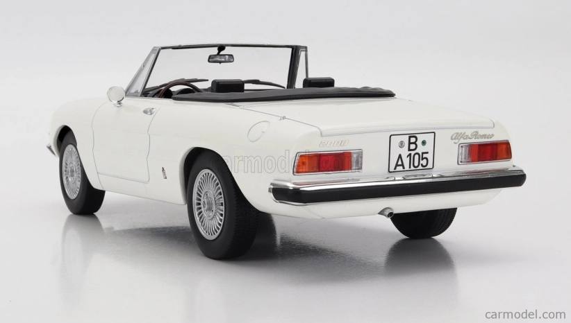 Norev Alfa romeo Duetto 2000 Spider 1978 1:18 Biela