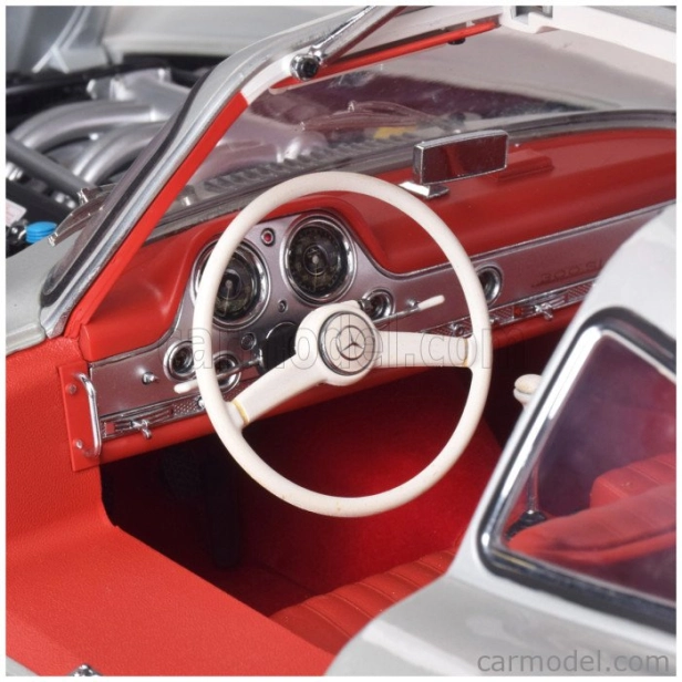 Ixo-models Mercedes benz Sl-class 300sl Coupe (w198) 1954 1:8 Silver