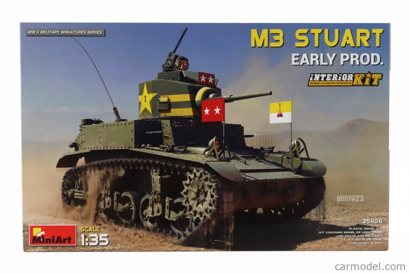 Miniart Tank M3 Stuart Military 1945 1:35 /